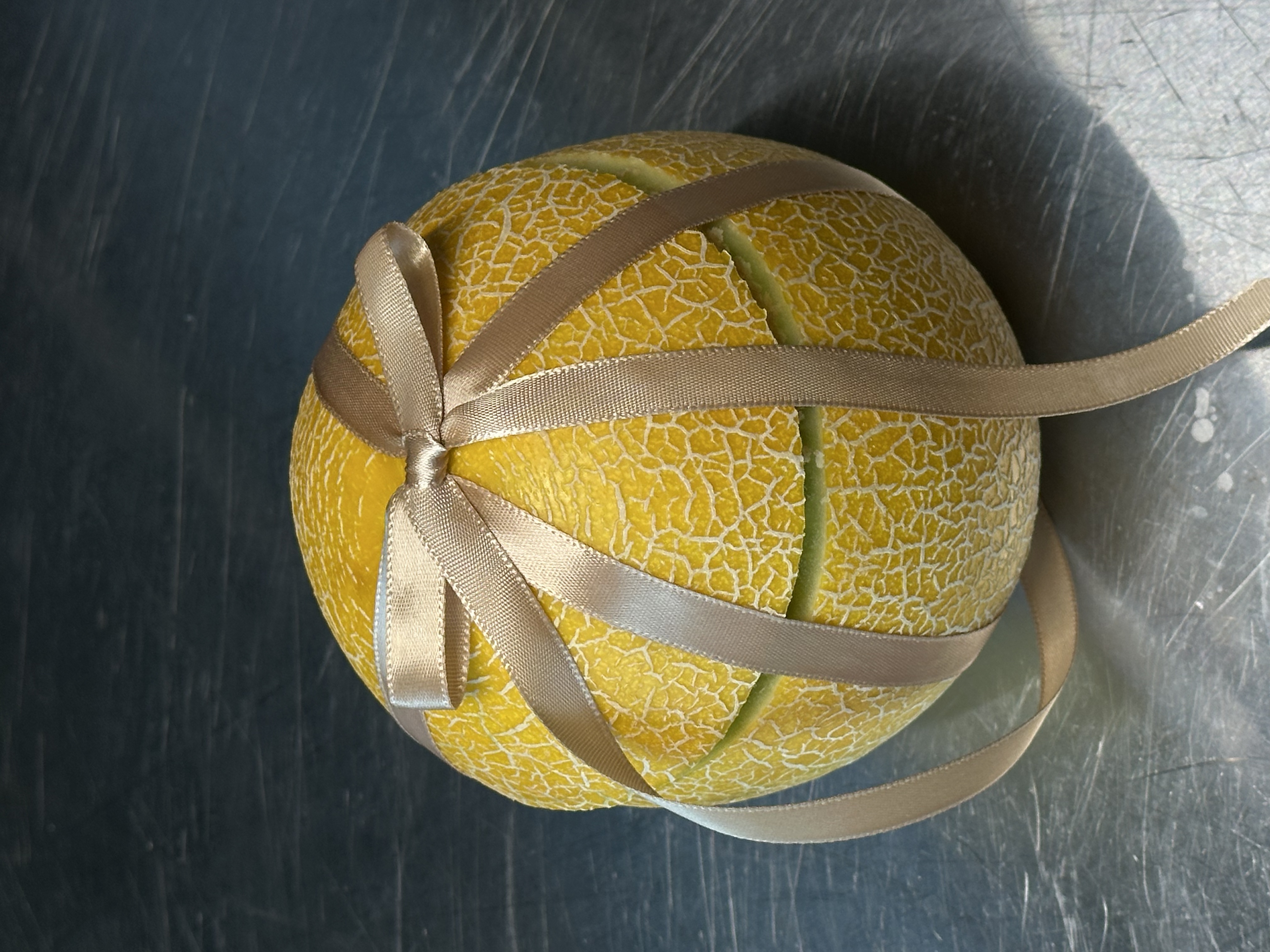 Whole Melon Cake detail