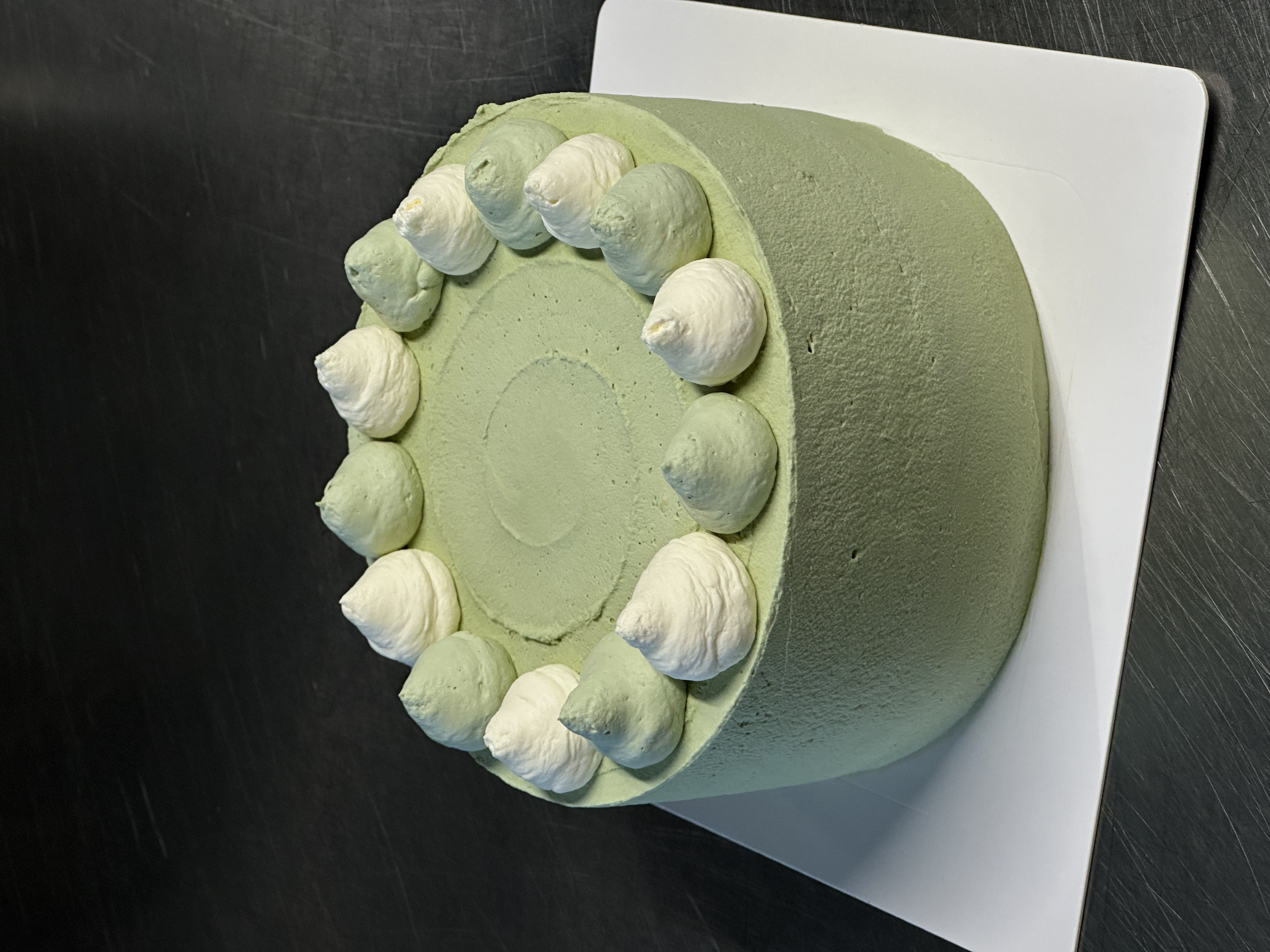 Whole Pandan Durian Coconut cake