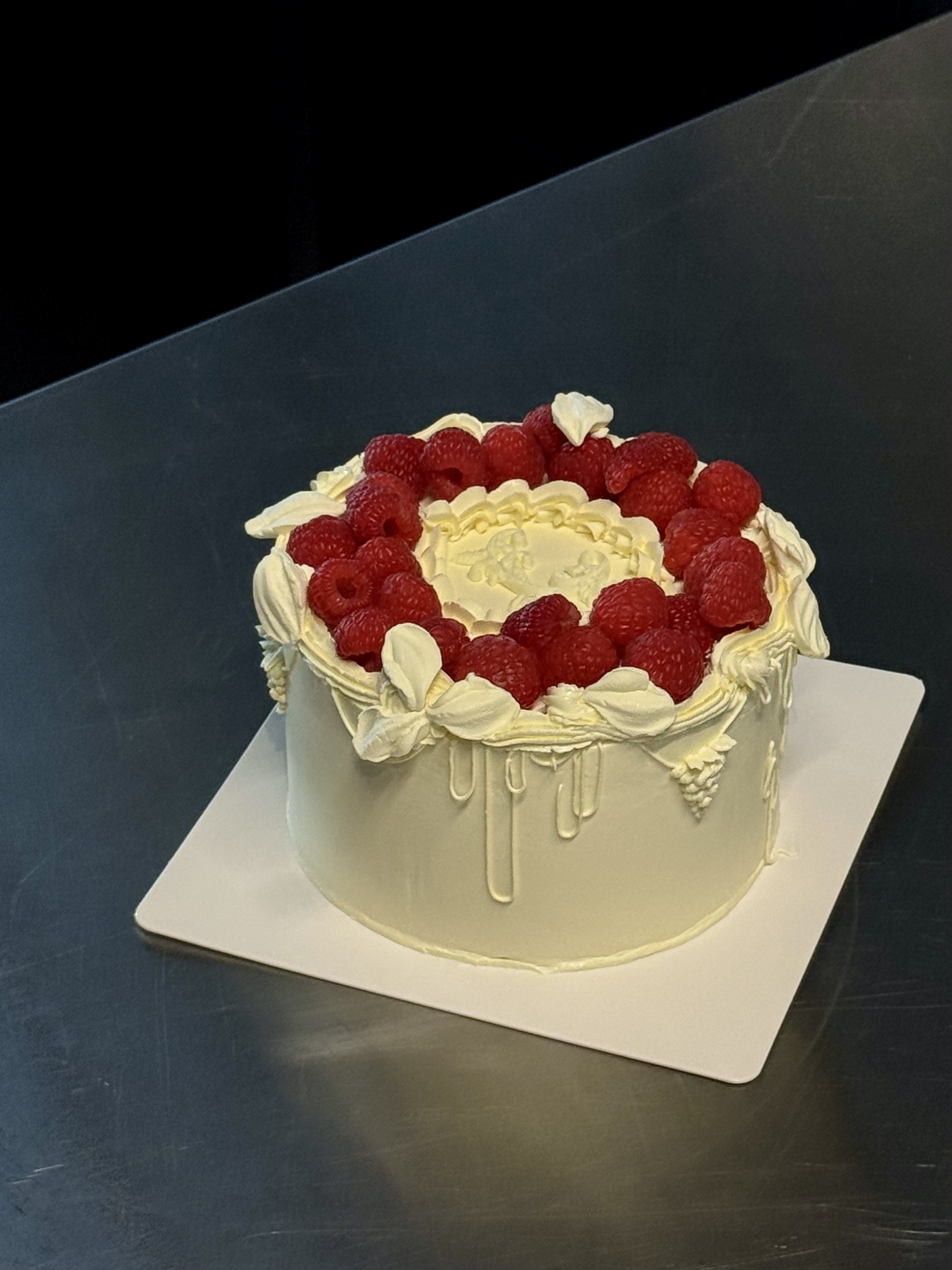 Mixed flavour custom cake
