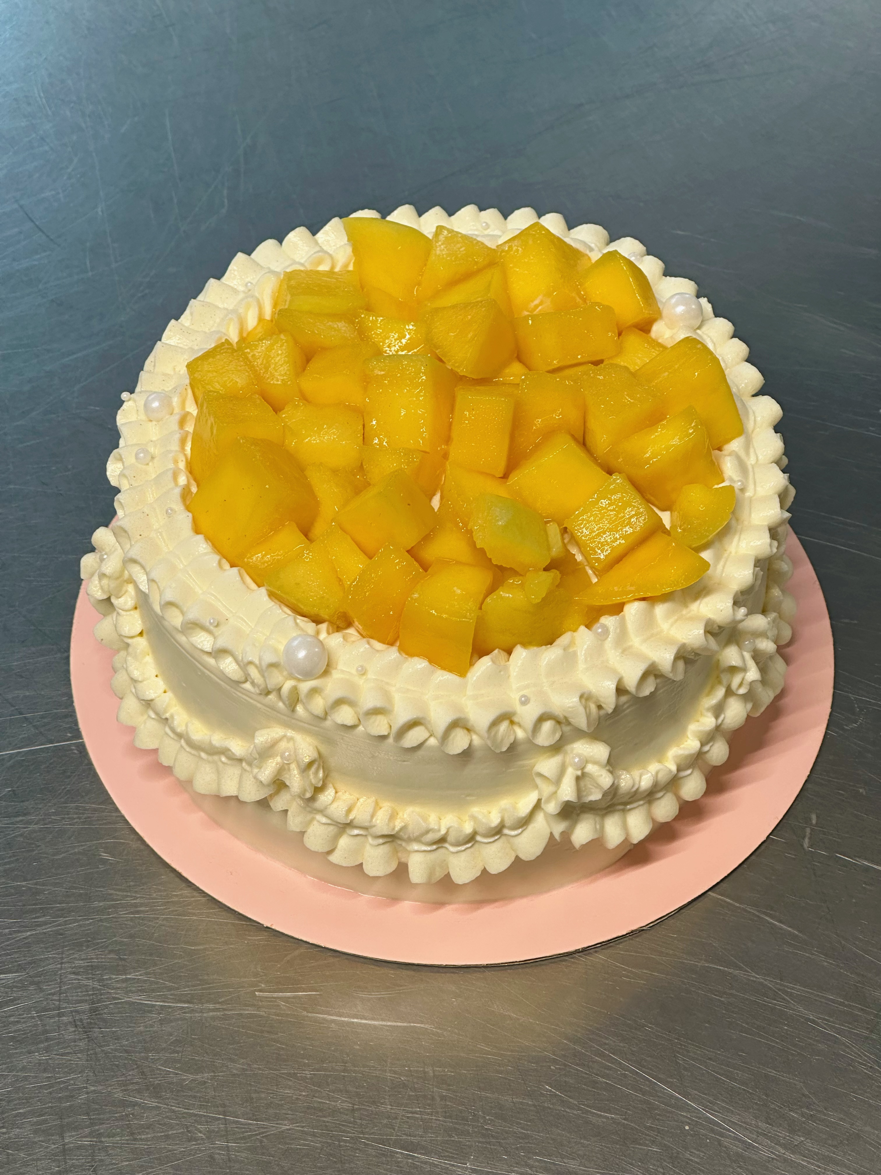 Mixed flavour custom cake